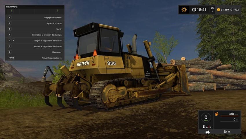 Rotech 830 Bulldozer