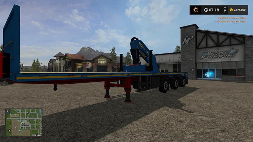 Royen Flatbed trailer 3