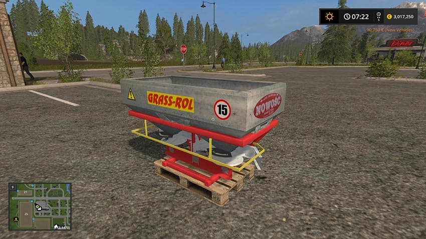 Rozsiewacz Grass Rol 3
