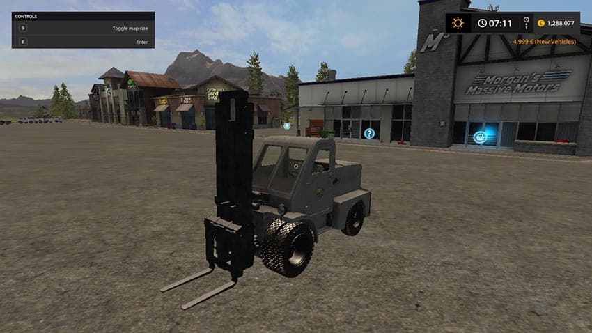 Russischer Gabelstabler AP4045 3