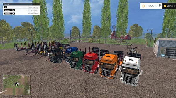 SCANIA 730 FOREST PACK 3