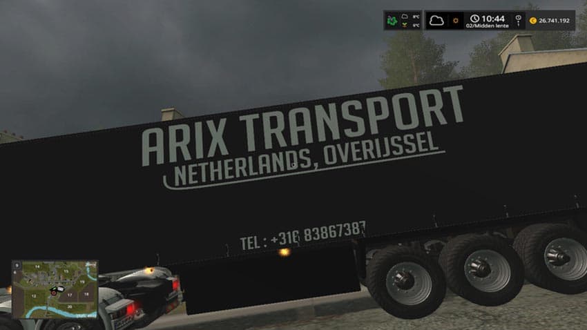 SCANIA ARIX TRANSPORT + TRAILER PACK [MP]