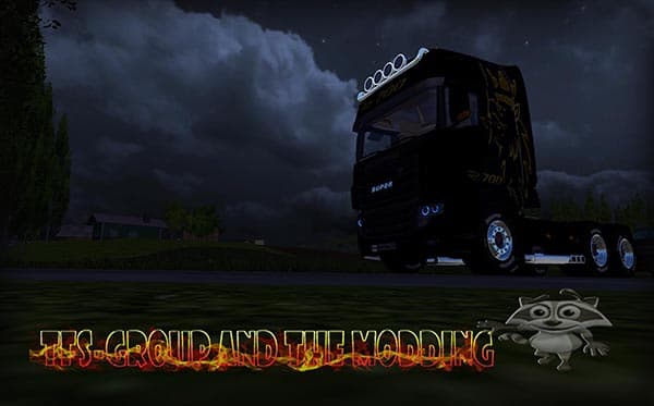 SCANIA BLEU BLACK 700EVO 2