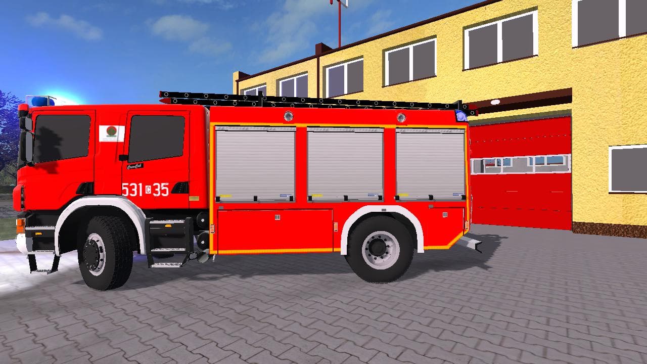 SCANIA GBA 531[C]35 BEZ BELKI ZE SWIATLAMI