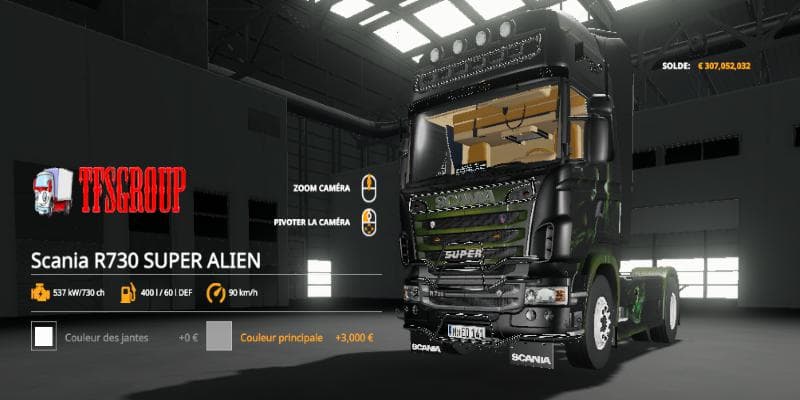 SCANIA SUPER R730 ALIEN