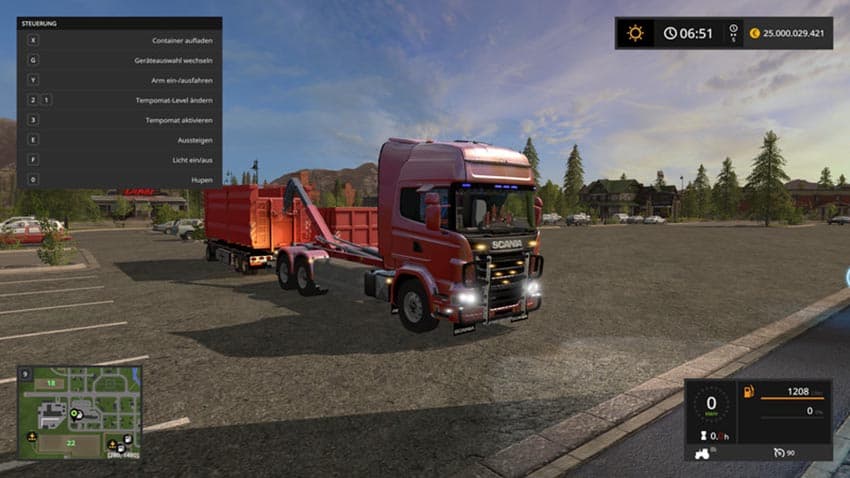 SCANIA HKL with rail Trailer [MP] 2