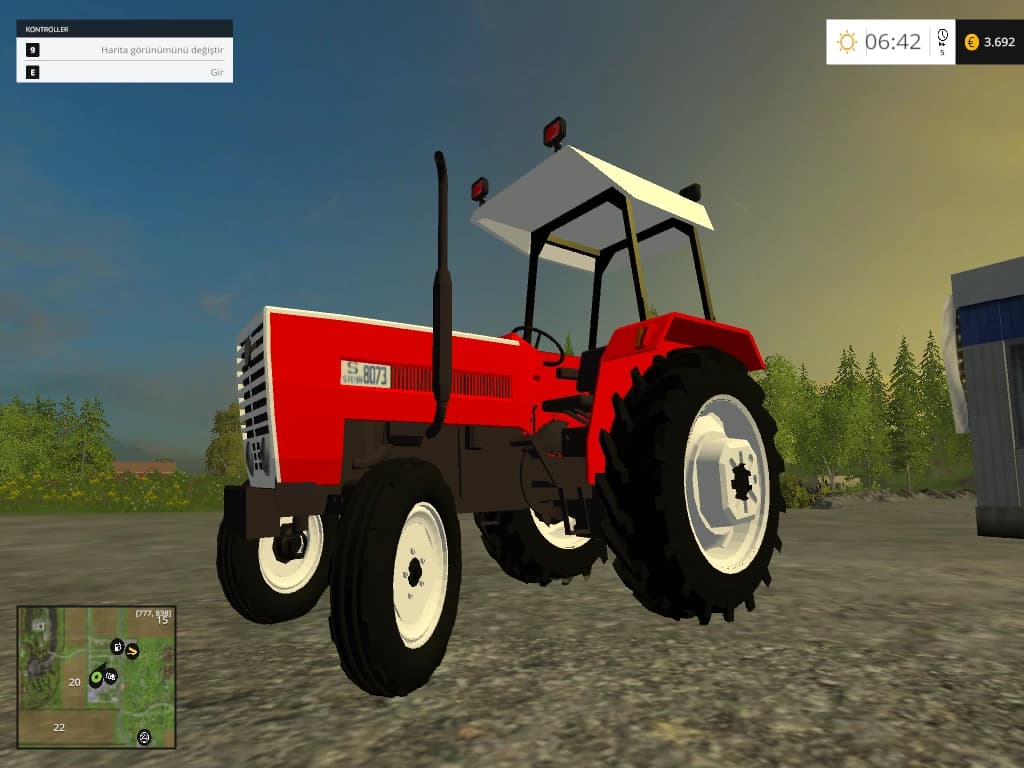 STEYR 8073 RED