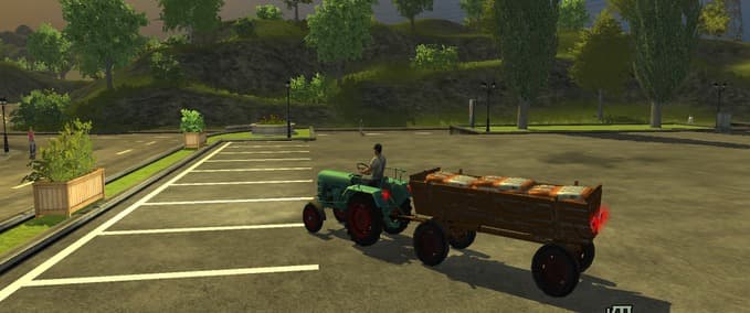 Saatgutholzwagen