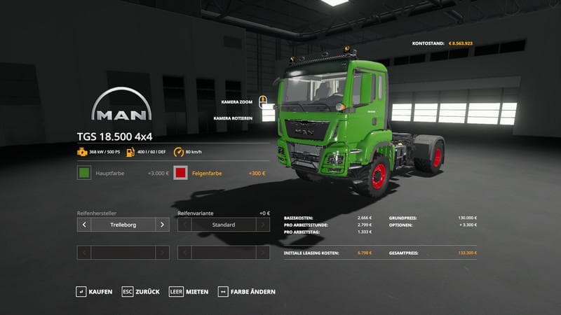Sattelzug Paket - MAN 3