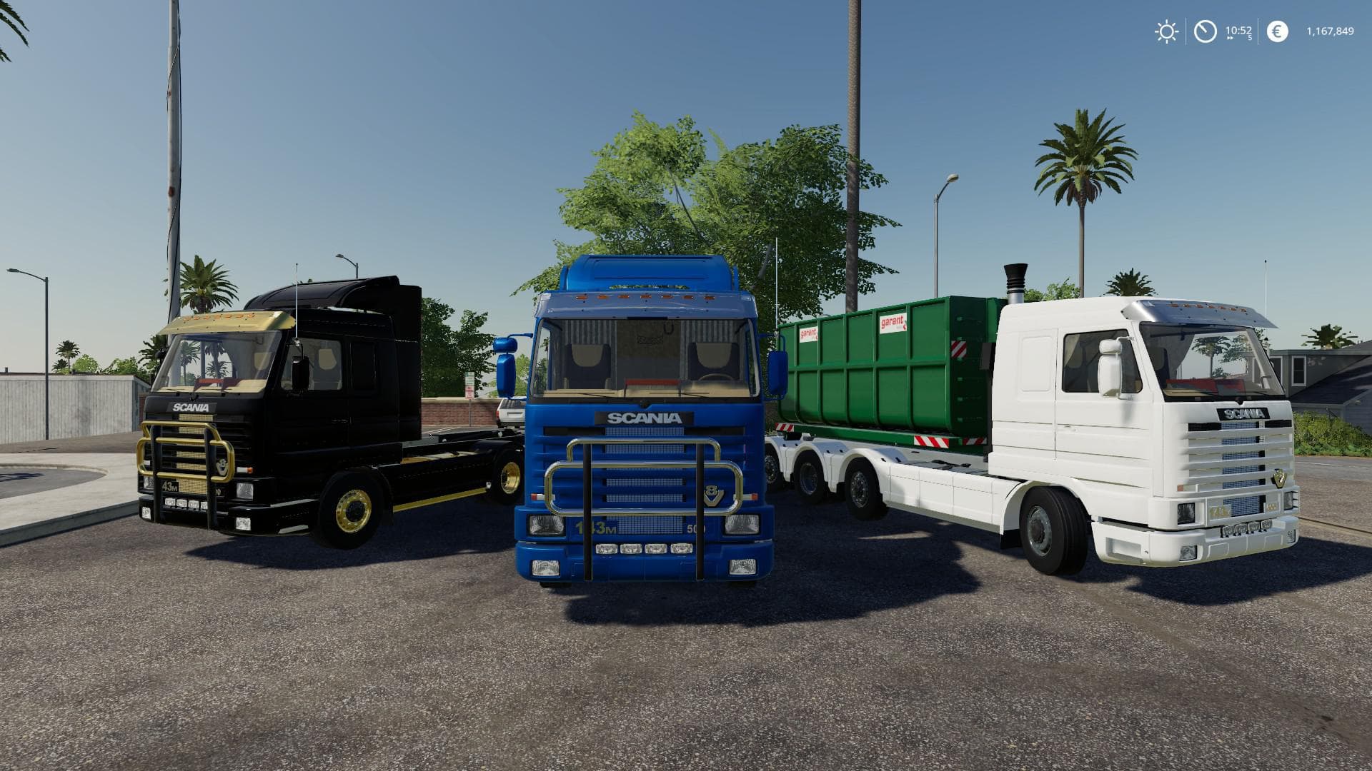 Scania 143M hooklift 4