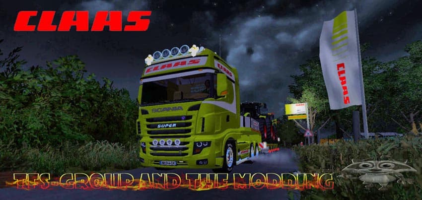 Scania 700 EVO Skin Claas 2