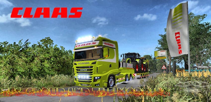 Scania 700 EVO Skin Claas