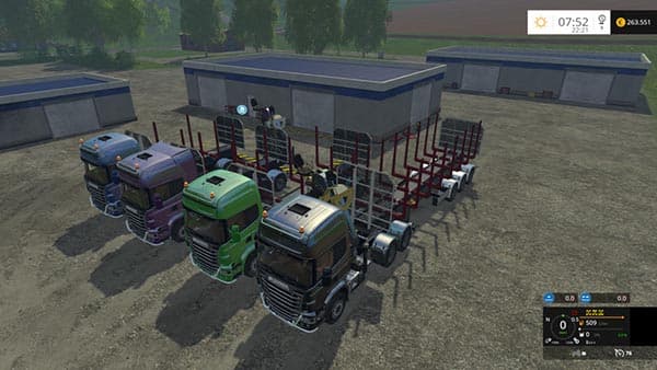 Scania 730 forestry Pack [MP] 3