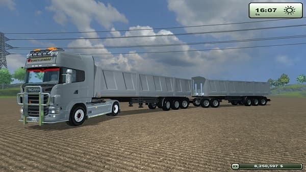 Scania AGRO gray Premium