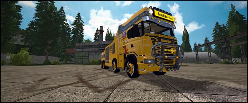 Scania R500 Tow Truck [SP]