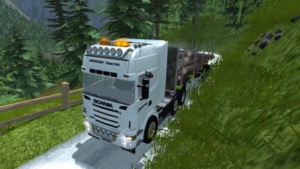 Scania R620 WHITE NORMAL [MP] 3