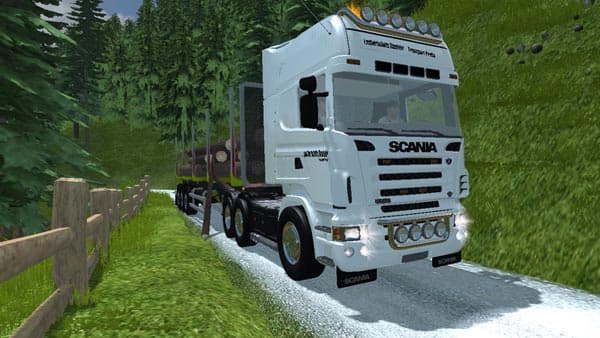 Scania R620 WHITE NORMAL [MP] 2