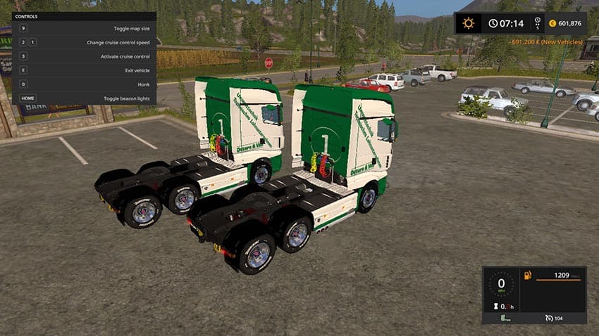 Scania R700 Oster &amp; Voss 2