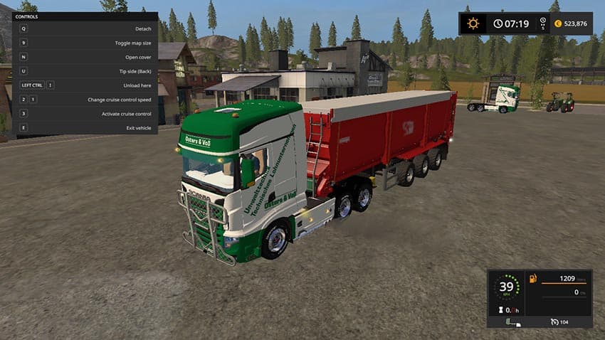 Scania R700 Oster &amp; Voss