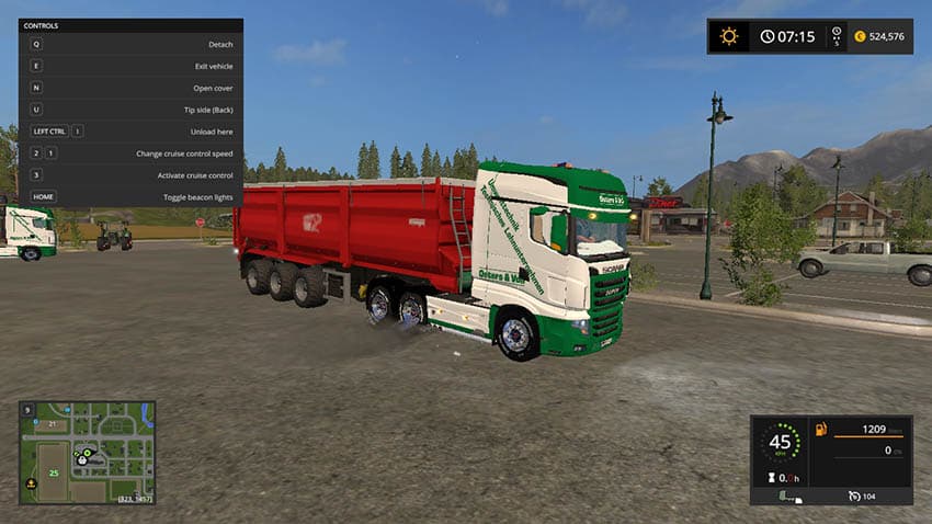 Scania R700 Easter &amp; Voss [MP]