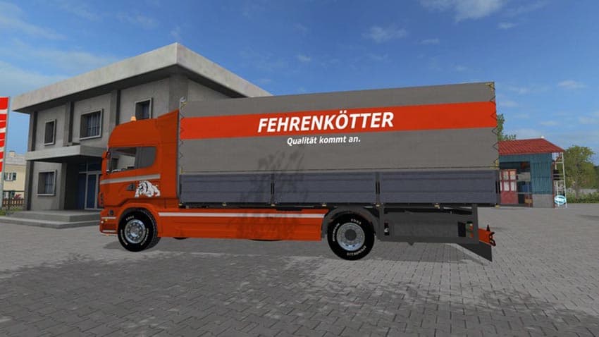Scania R730 with tarpaulin in Fehrenkoetter Skin [MP] 3