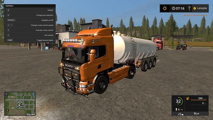Scania R730 Dynamic Hose