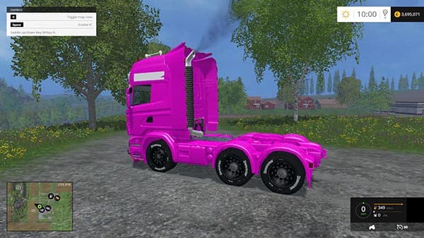 Scania R730 Topline lasbil