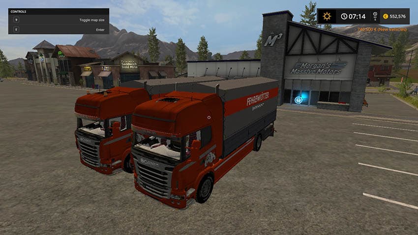 Scania R730 and trailer 3