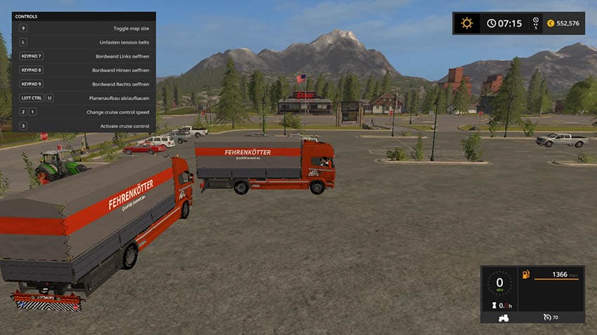Scania R730 and trailer 2
