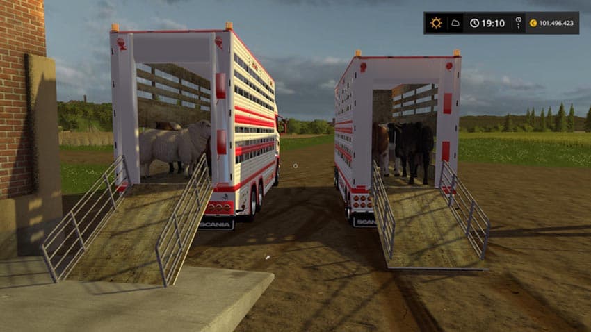 Scania R730 animal transports [MP] 3