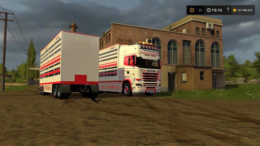 Scania R730 animal transports [MP] 2