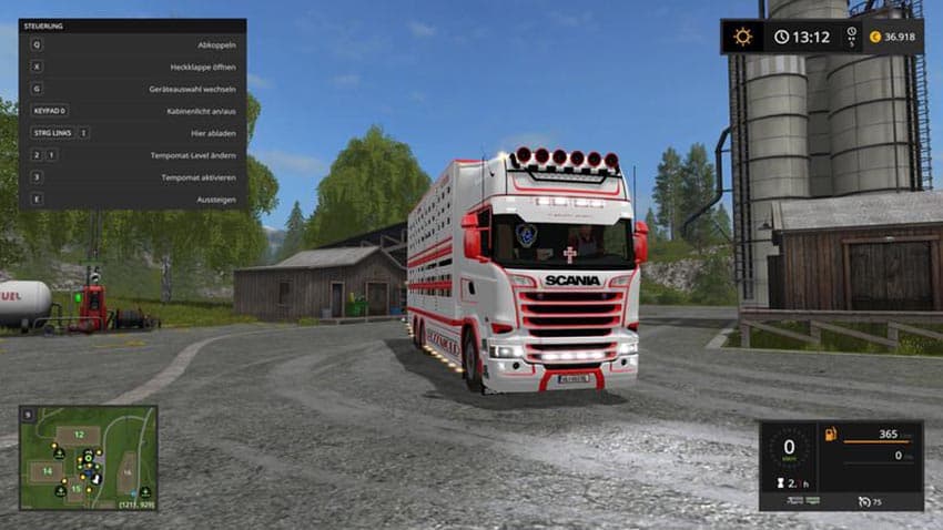 Scania R730 cattle truck 3