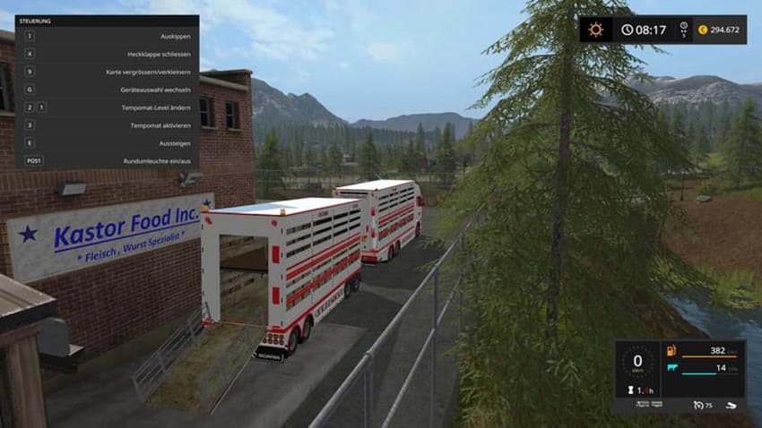 Scania R730 cattle truck 2