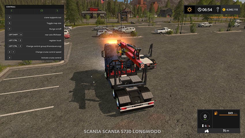 Scania S long wood [MP] 2