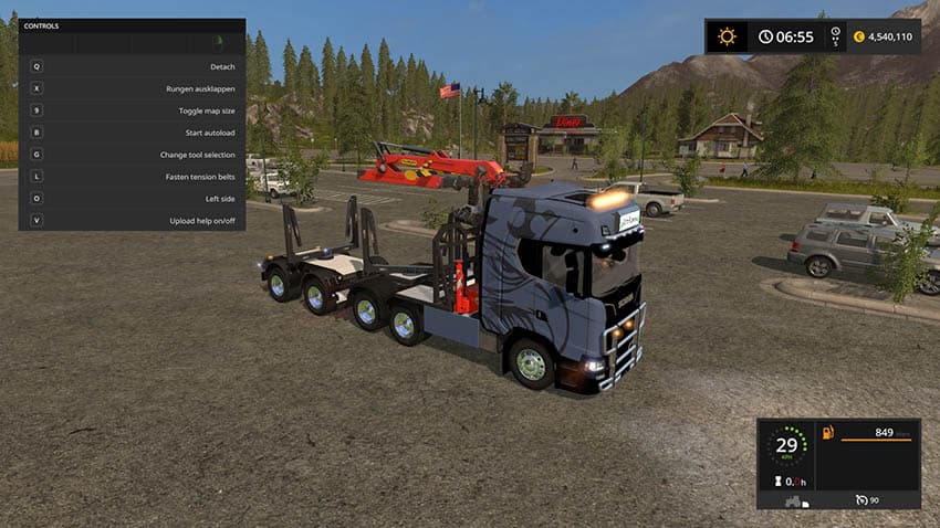 Scania S long wood [MP]
