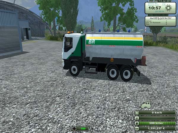 Scania diesel tank truck [MP]