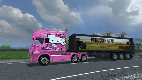 Scania longliner Hello Kitty [MP]