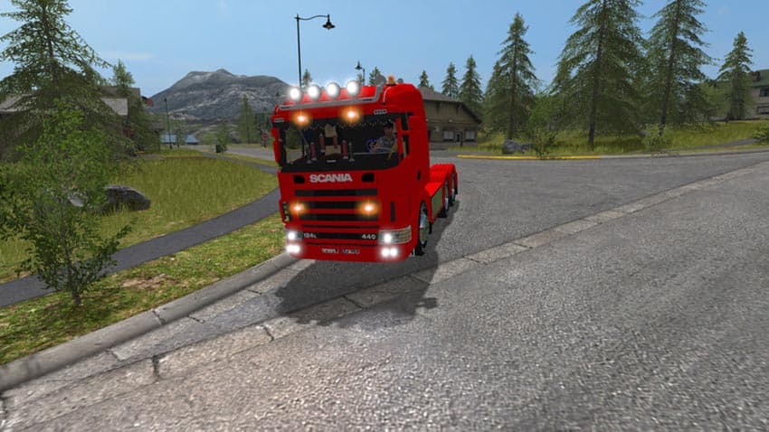 Scania 144L Agrar 3 achser [MP] 3