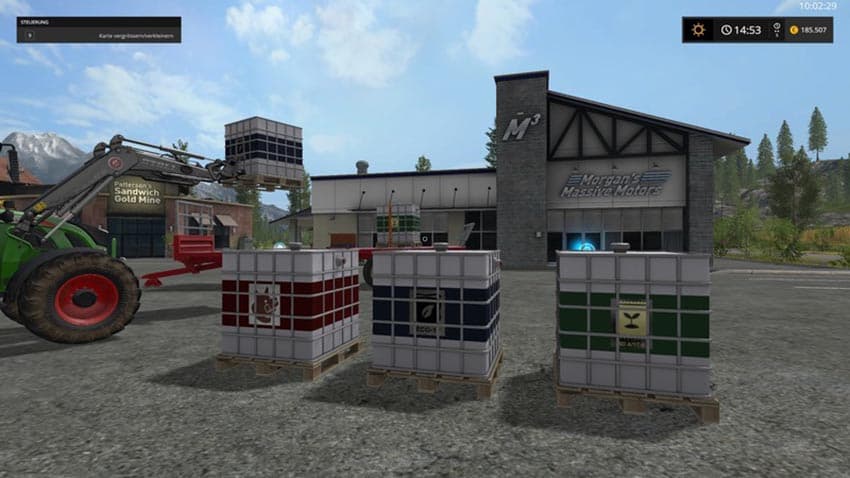 Seed fertilizer pig feed XL [MP]