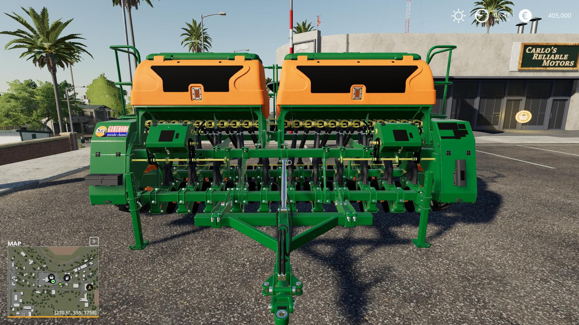 Seeder 75 meters