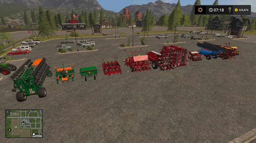 Seeders for dressed seeds [MP] 2