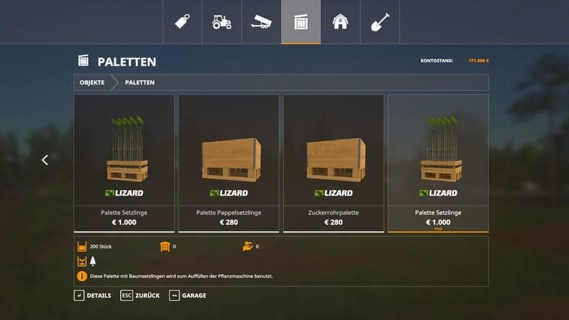 Seedling pallet 200