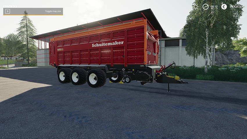 Self loading wagon Rapide 8400W 2