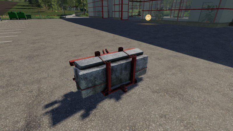 Self-made counterweight 3