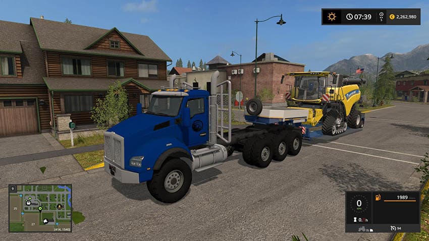 Semi Hauler Truck 3