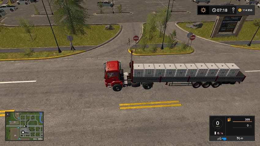 Semi trailer Kogel 3