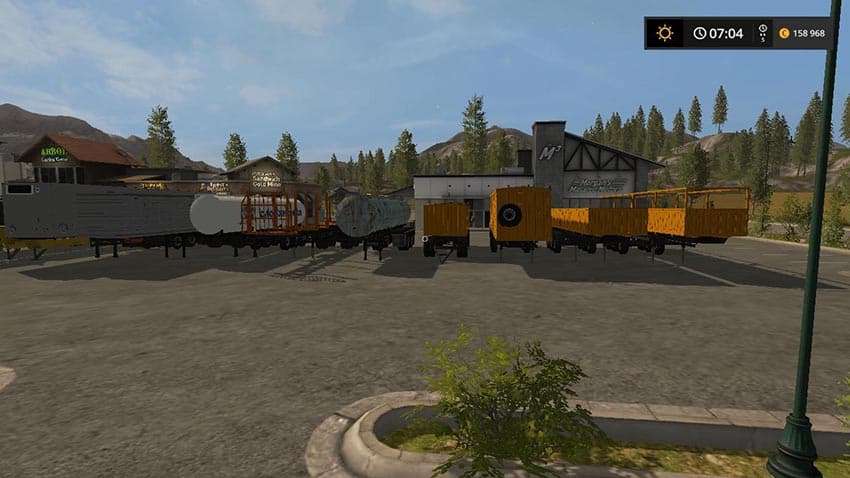 Semi-trailers for Kraz 3