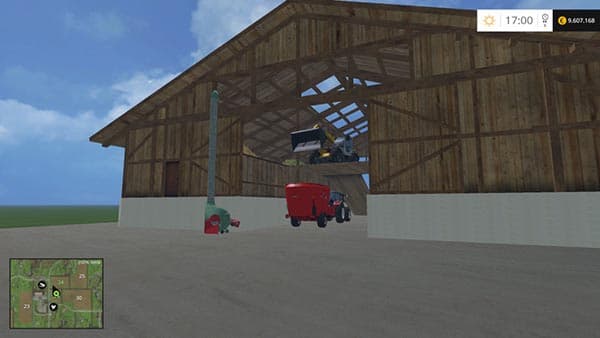 Shed with hay blower [SP] 3