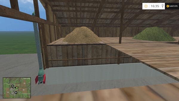 Shed with hay blower [MP]