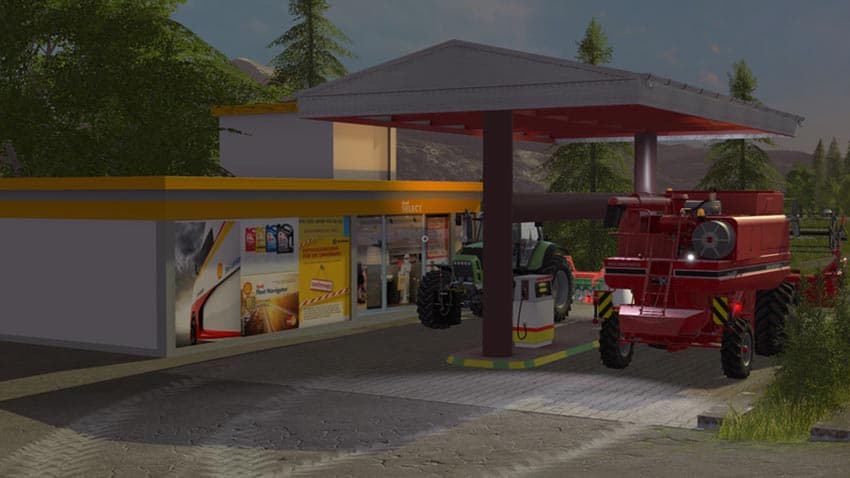 Shell gas station [SP]